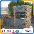 Yachao soudé boîte de gabion galvanisé pierre cage gabion retenue mur clôture